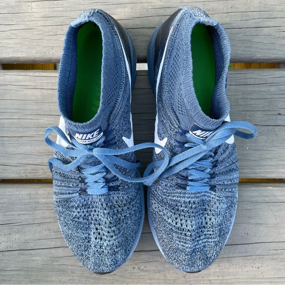 Nike Zoom All Out Flyknit Ocean Fog shoes size 9.5 - Picture 6 of 16